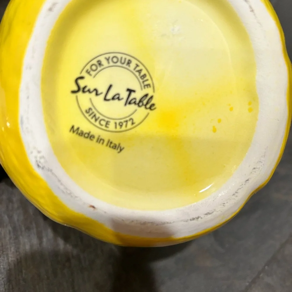 Rare, Sur la Table Lemon pitcher